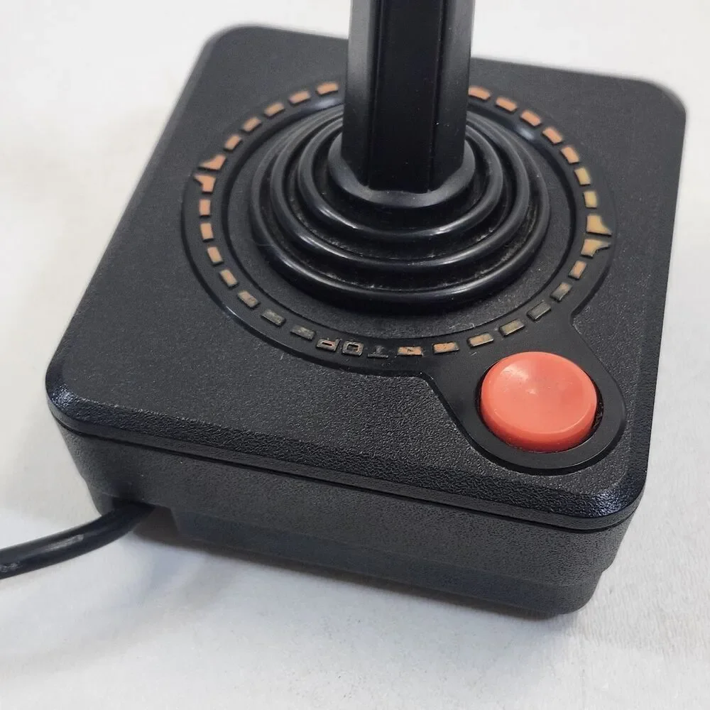 2 Atari 2600 Joysticks CX-40 Vintage Controllers 1970s Console Video Game 80s
